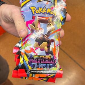 Pokemon Phantasmal Flames Booster Pack one unopened pack